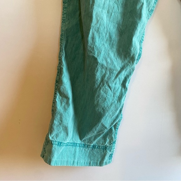 Soft Surroundings Green Wide Leg Jumpsuit - Picture 2 of 7